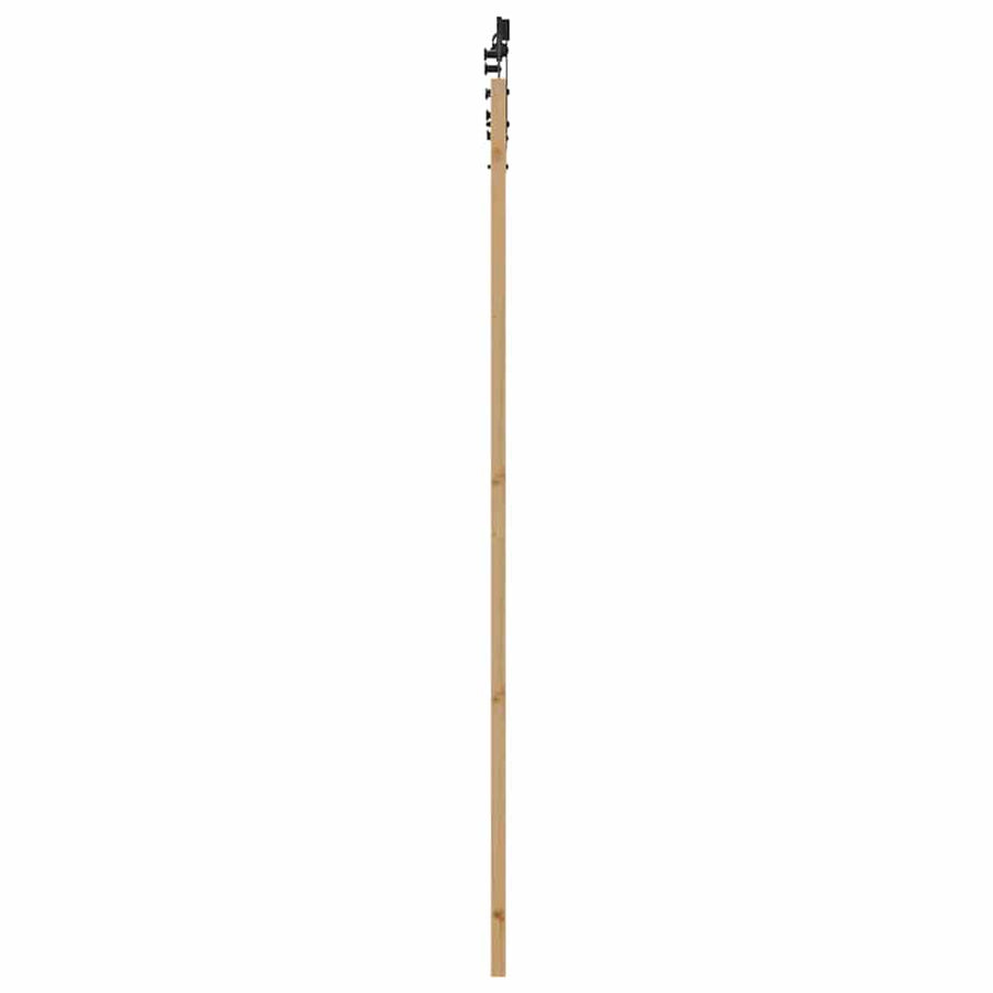 Schuifdeur Anders Bruin Hout En Metaal 93 x 232 cm