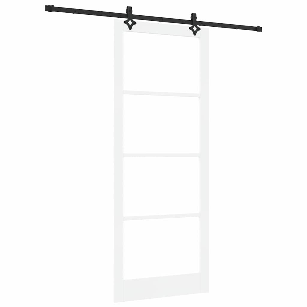 Schuifdeur Anders Hout En Metaal 93 x 232 cm
