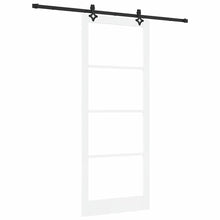Schuifdeur Anders Hout En Metaal 93 x 232 cm