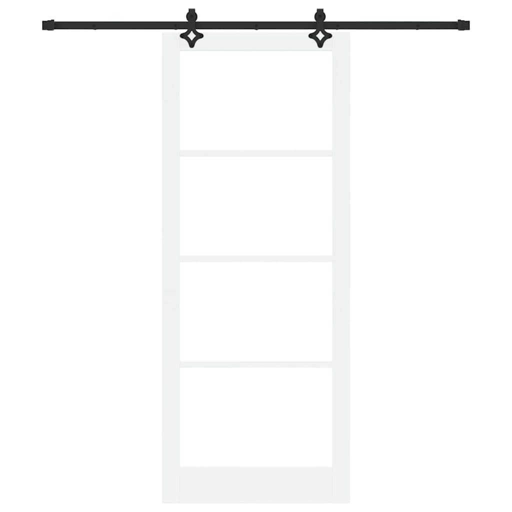 Schuifdeur Anders Hout En Metaal 93 x 232 cm