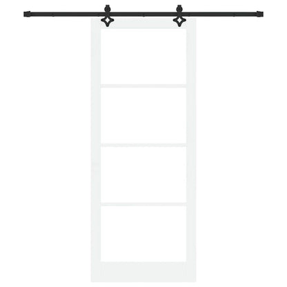 Schuifdeur Anders Hout En Metaal 93 x 232 cm