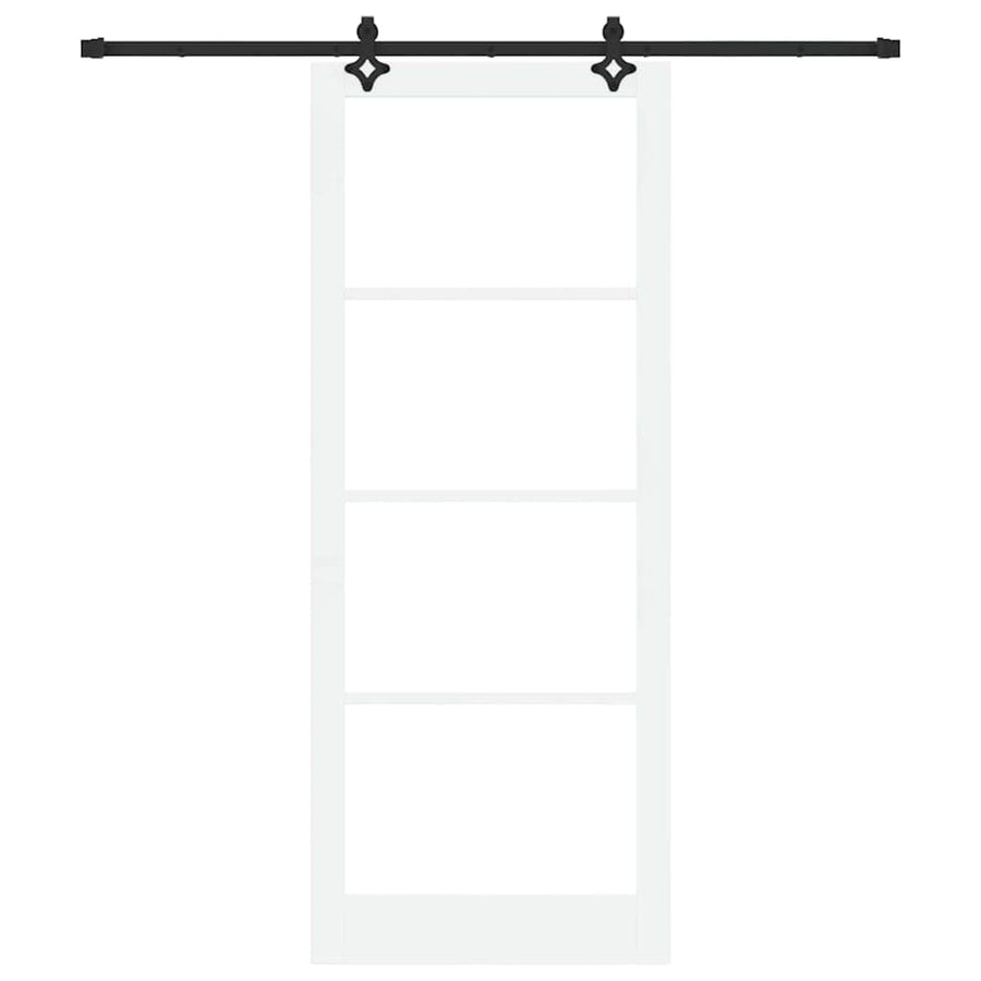 Schuifdeur Anders Hout En Metaal 93 x 232 cm