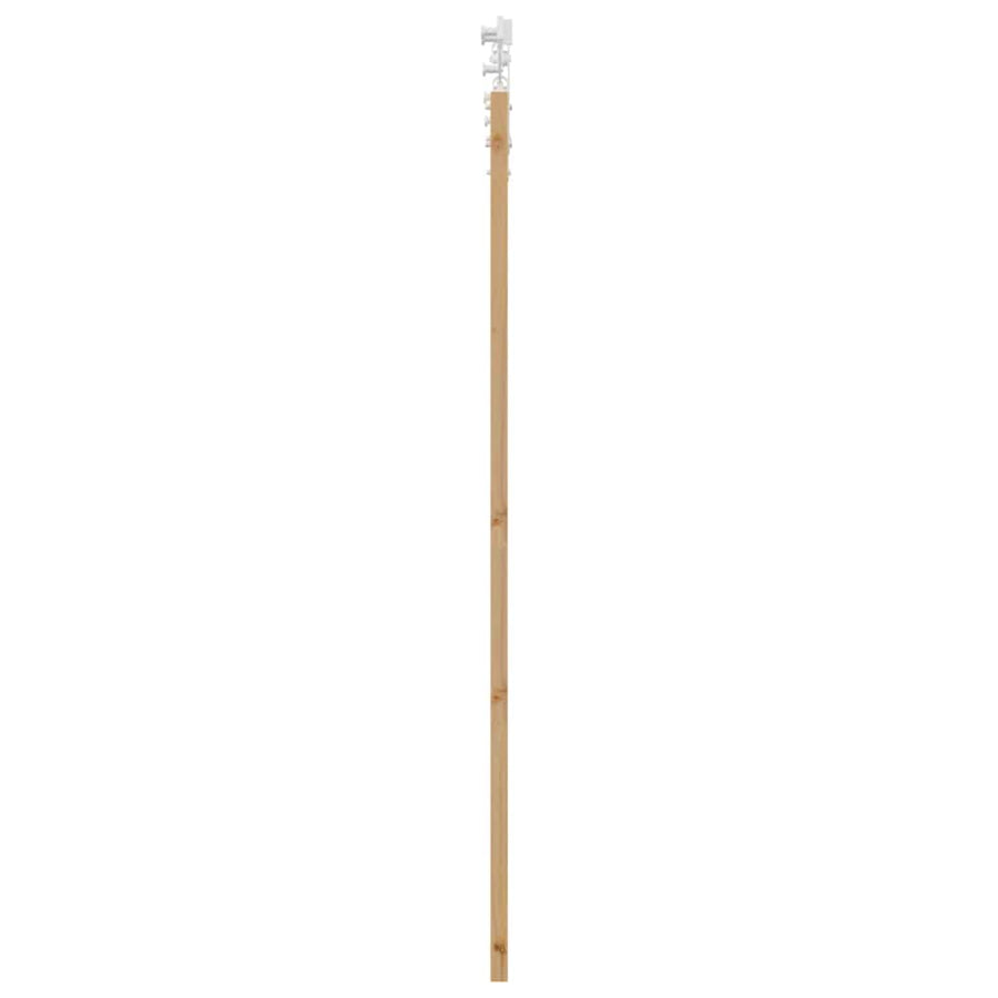 Schuifdeur Naturel 61 X 198,5 Cm Massief Grenenhout En Glas