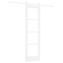 Schuifdeur Hout En Metaal Wit 61 x 198,5 cm