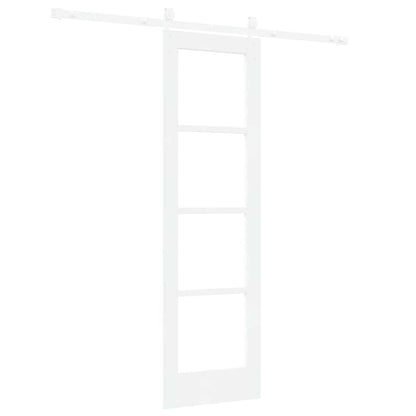 Schuifdeur Hout En Metaal Wit 61 x 198,5 cm