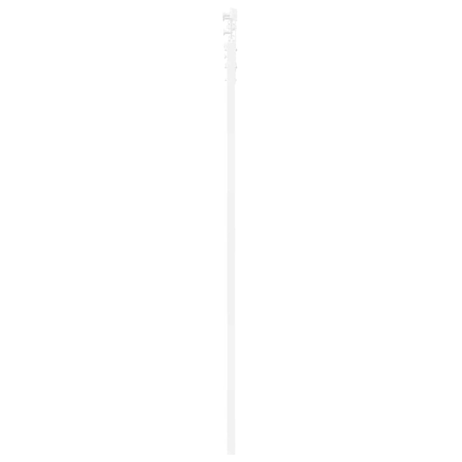 Schuifdeur Hout En Metaal Wit 61 x 198,5 cm