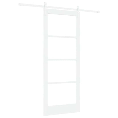 Schuifdeur Hout En Metaal 83 x 202 cm