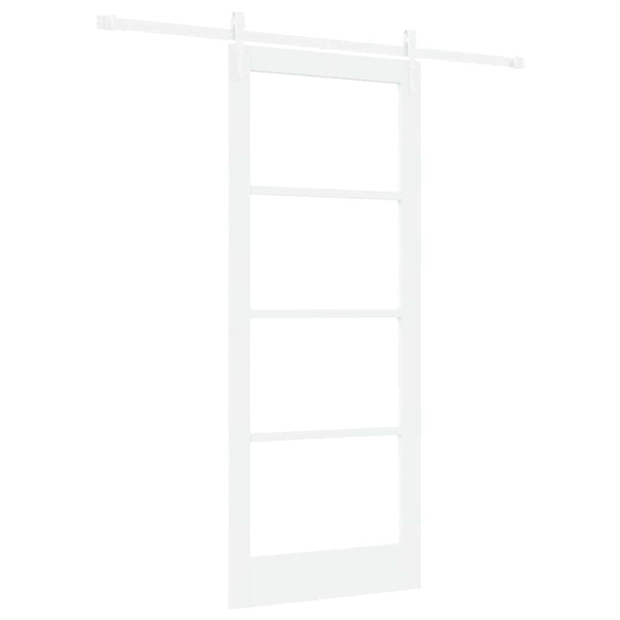 Schuifdeur Hout En Metaal 83 x 202 cm