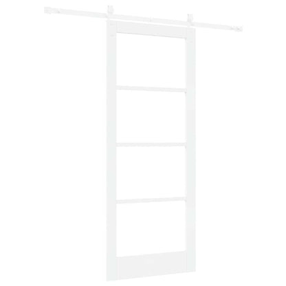 Schuifdeur Hout En Metaal 83 x 202 cm