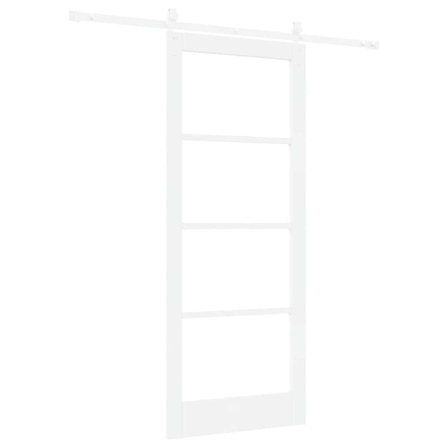 Schuifdeur Hout En Metaal 83 x 202 cm