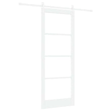 Schuifdeur Hout En Metaal Wit 83 x 211 cm