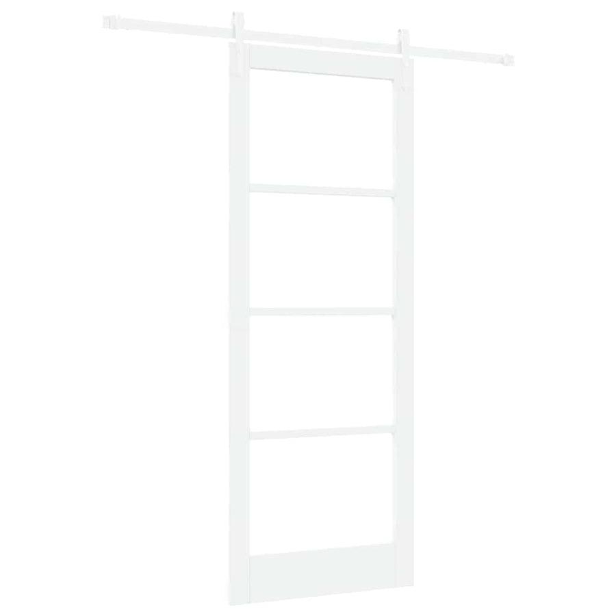 Schuifdeur Hout En Metaal Wit 83 x 211 cm