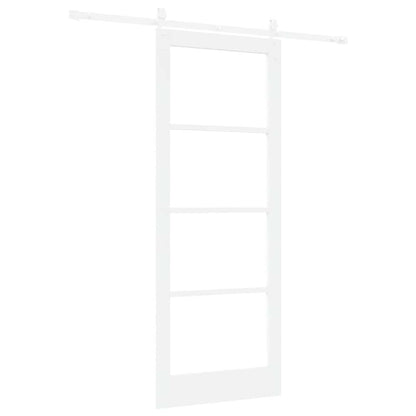 Schuifdeur Hout En Metaal Wit 83 x 211 cm