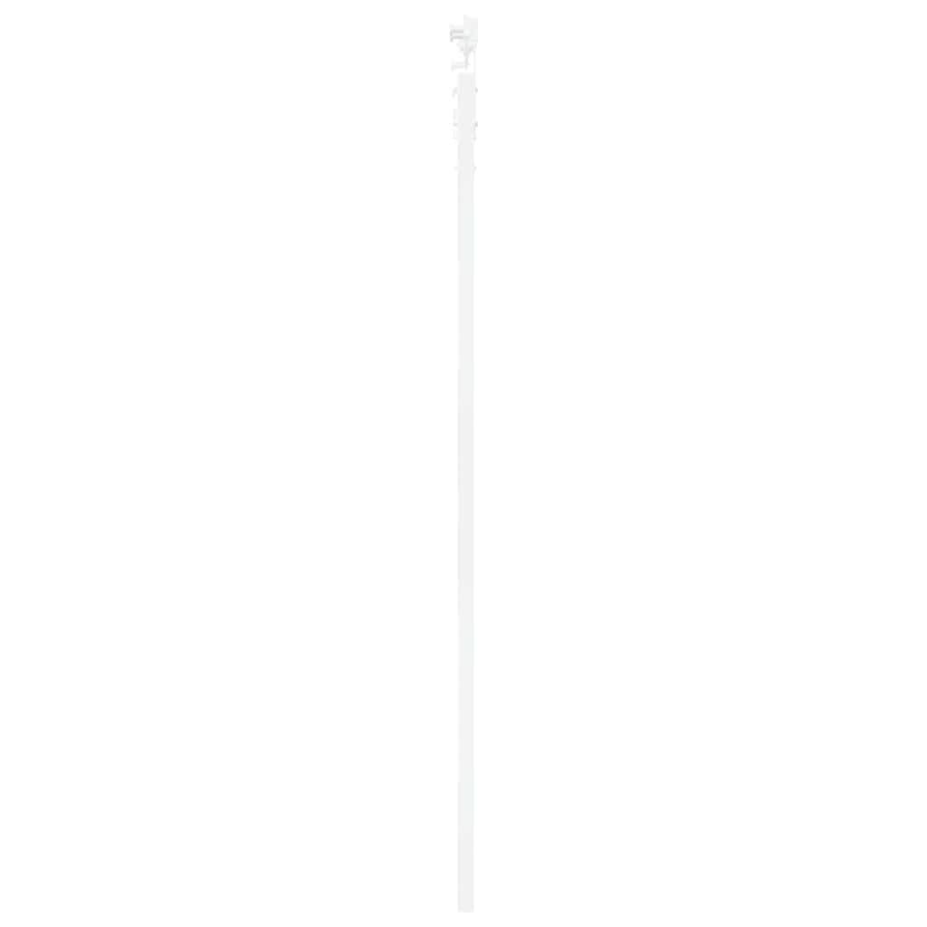 Schuifdeur Hout En Metaal Wit 93 x 202 cm