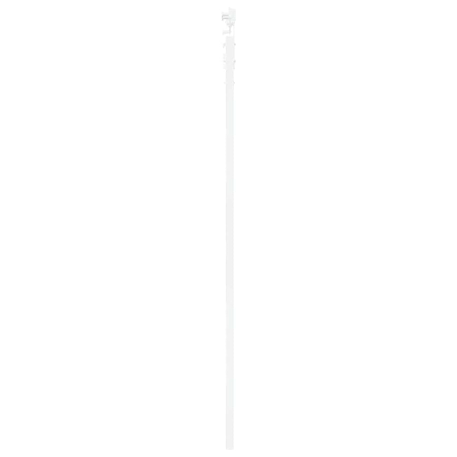 Schuifdeur Hout En Metaal Wit 93 x 202 cm
