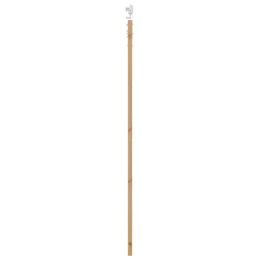 Schuifdeur Bruin Hout En Metaal 93 x 211 cm
