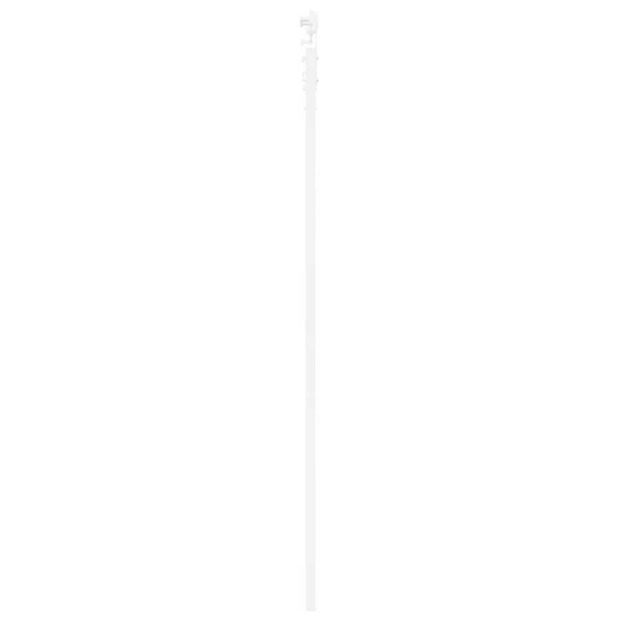 Schuifdeur Hout En Metaal Wit 93 x 211 cm