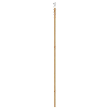 Schuifdeur Bruin Hout En Metaal Natuurlijk En Wit 93 x 232 cm