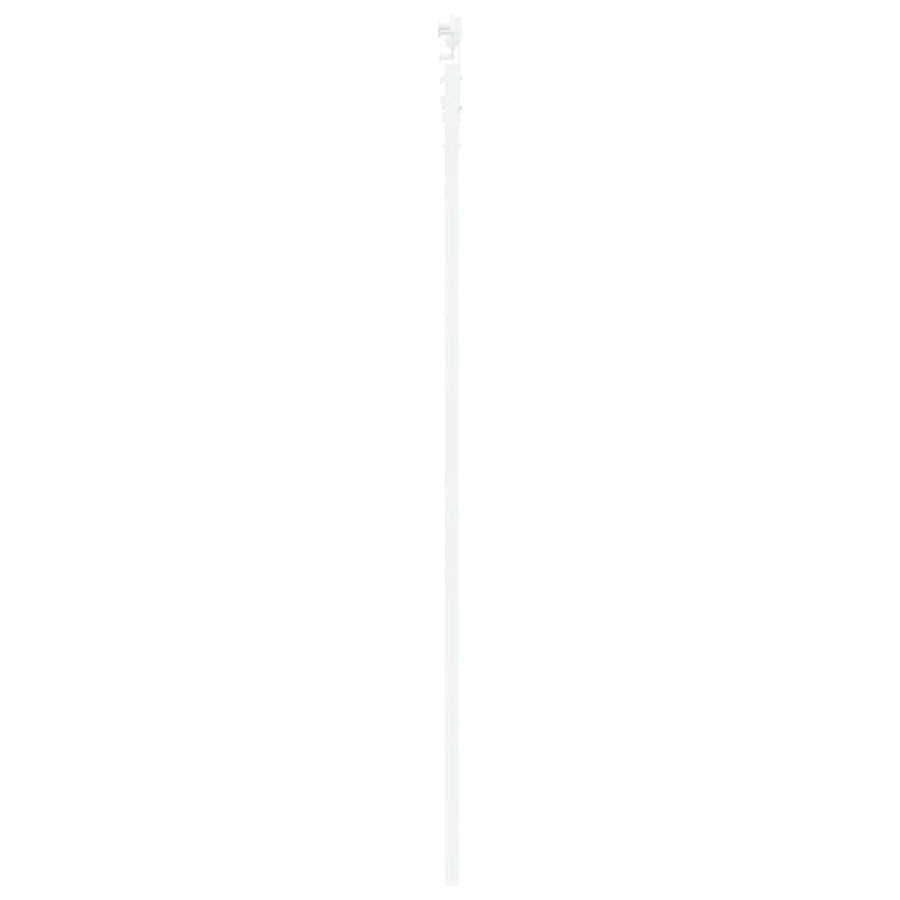 Schuifdeur Hout En Metaal Wit 93 x 232 cm