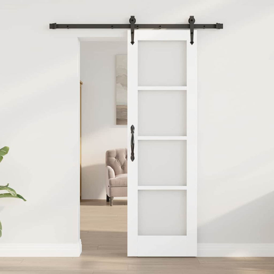 Schuifdeur Orkdal Hout En Metaal 61 x 198,5 cm
