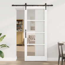 Schuifdeur Orkdal Hout En Metaal 83 x 202 cm
