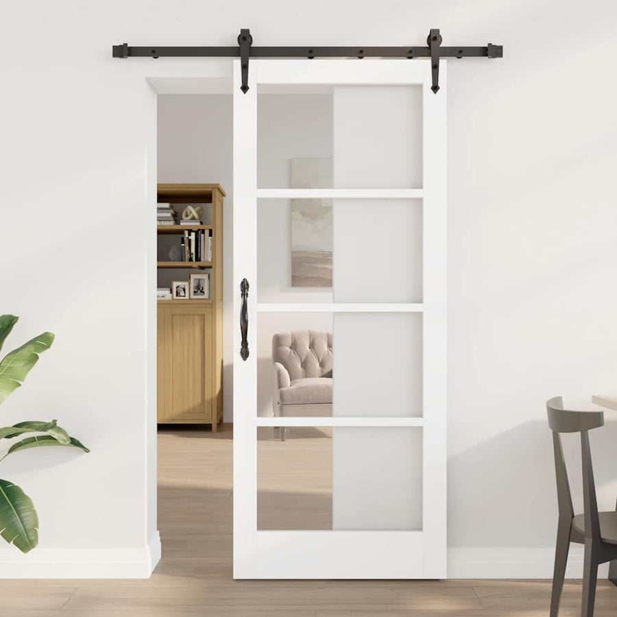 Schuifdeur Orkdal Hout En Metaal 83 x 202 cm