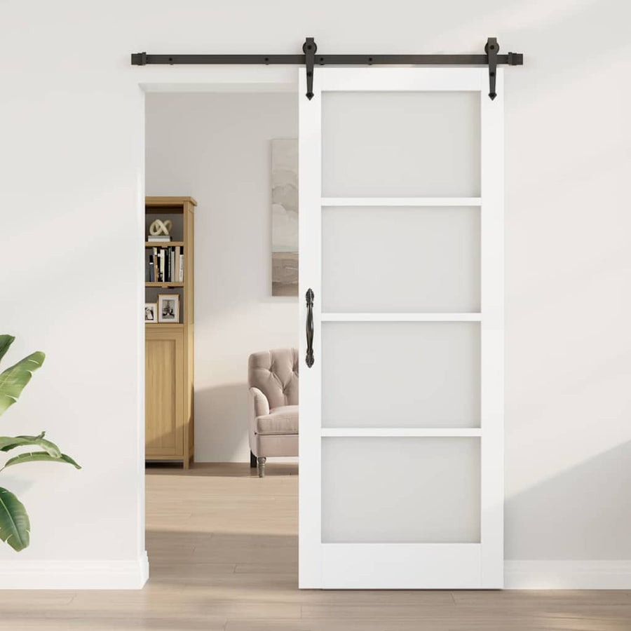 Schuifdeur Orkdal Hout En Metaal 83 x 211 cm