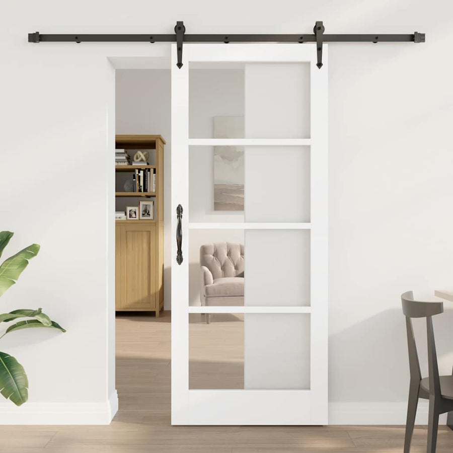 Schuifdeur Orkdal Hout En Metaal 83 x 202 cm