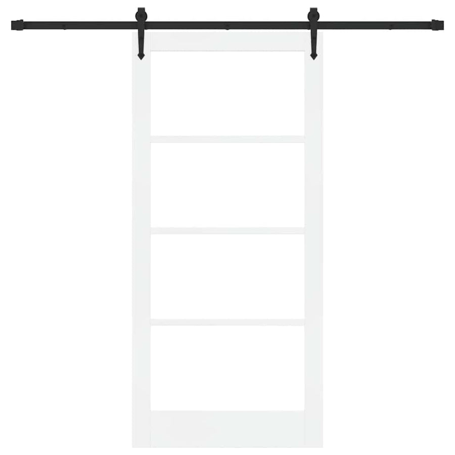 Schuifdeur Orkdal Hout En Metaal 93 x 202 cm