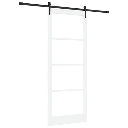 Schuifdeur Orkdal Hout En Metaal 93 x 232 cm