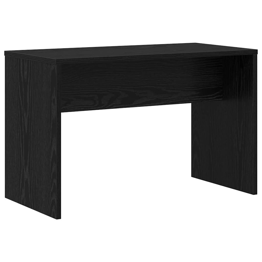 LED Make-up Tafel Set met lade 2 pcs Zwart Eiken Bewerkt hout