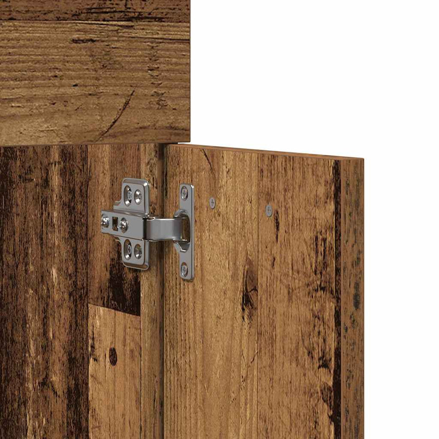 Sets Anders 2 pcs Houtbruin 61 x 39 x 18 cm Composiet hout