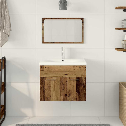 Sets Anders 2 pcs Houtbruin 61 x 39 x 18 cm Composiet hout