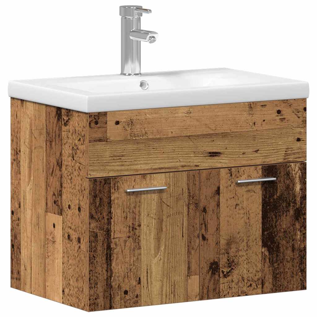 Sets Anders Oud hout 60 x 38.5 x 46 cm Bewerkt hout