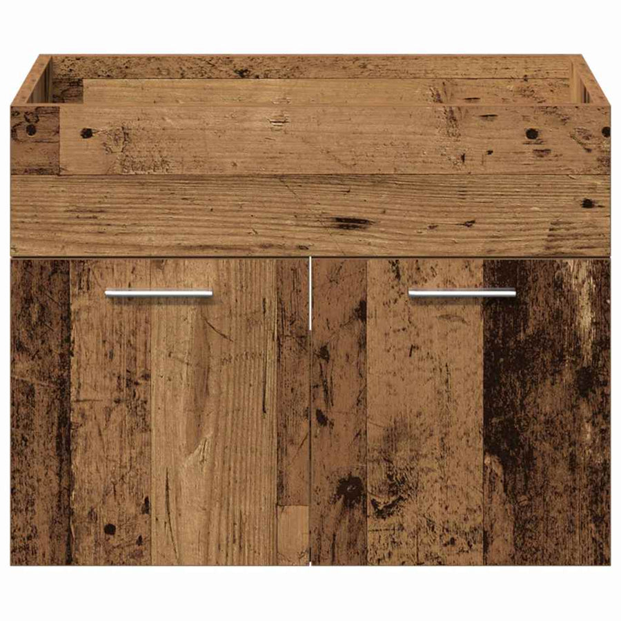 Sets Anders Oud hout 60 x 38.5 x 46 cm Bewerkt hout