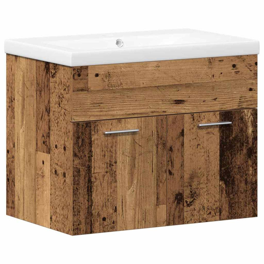 Sets Anders Houten 60 x 38.5 x 46 cm Hout, Keramiek