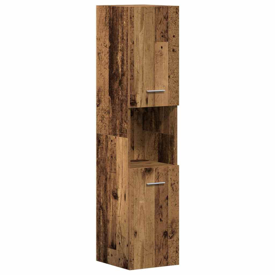 Sets Anders 3 pcs Oude hout 30 x 30 x 130 cm Bewerkt hout