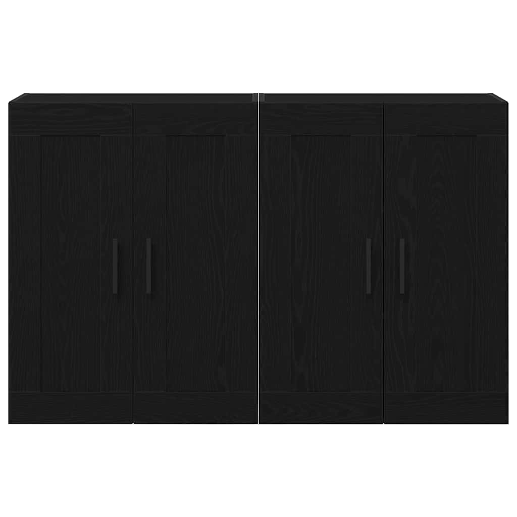 Wandkast 2 pcs Oudhout 69,5 x 34 x 90 cm Bewerkt hout