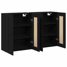 Wandkast 2 pcs Artisan Eiken 69,5 x 34 x 90 cm Bewerkt hout