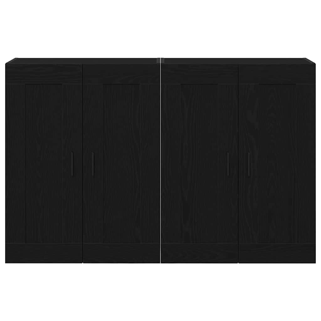 Wandkast 2 pcs Artisan Eiken 69,5 x 34 x 90 cm Bewerkt hout