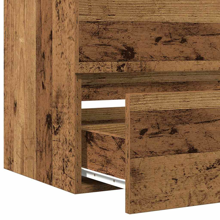 Badkamertenk te kast Zwart Eiken 80 x 39 x 62 cm Bewerkt hout