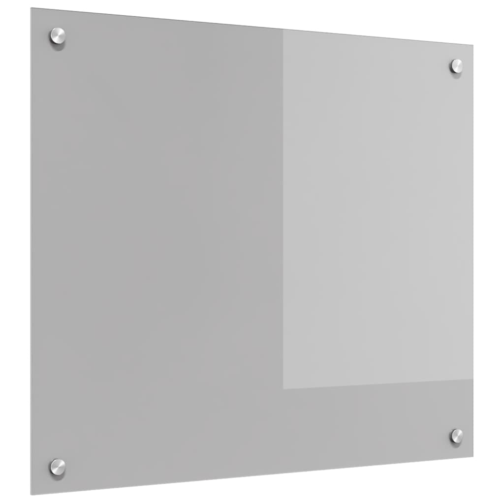 Keukenachterwand Lichtgrijs 70 x 60 cm gehard glas