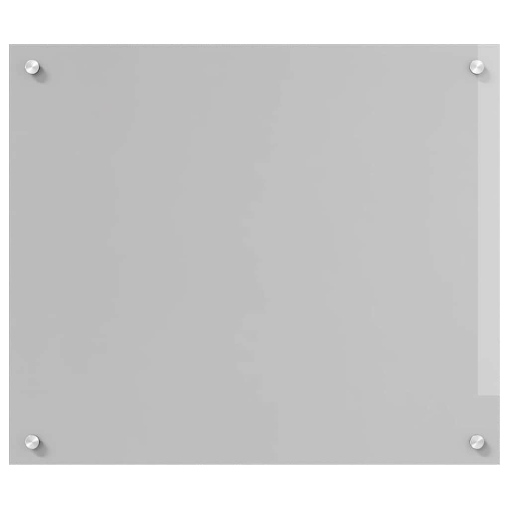 Keukenachterwand Lichtgrijs 70 x 60 cm gehard glas