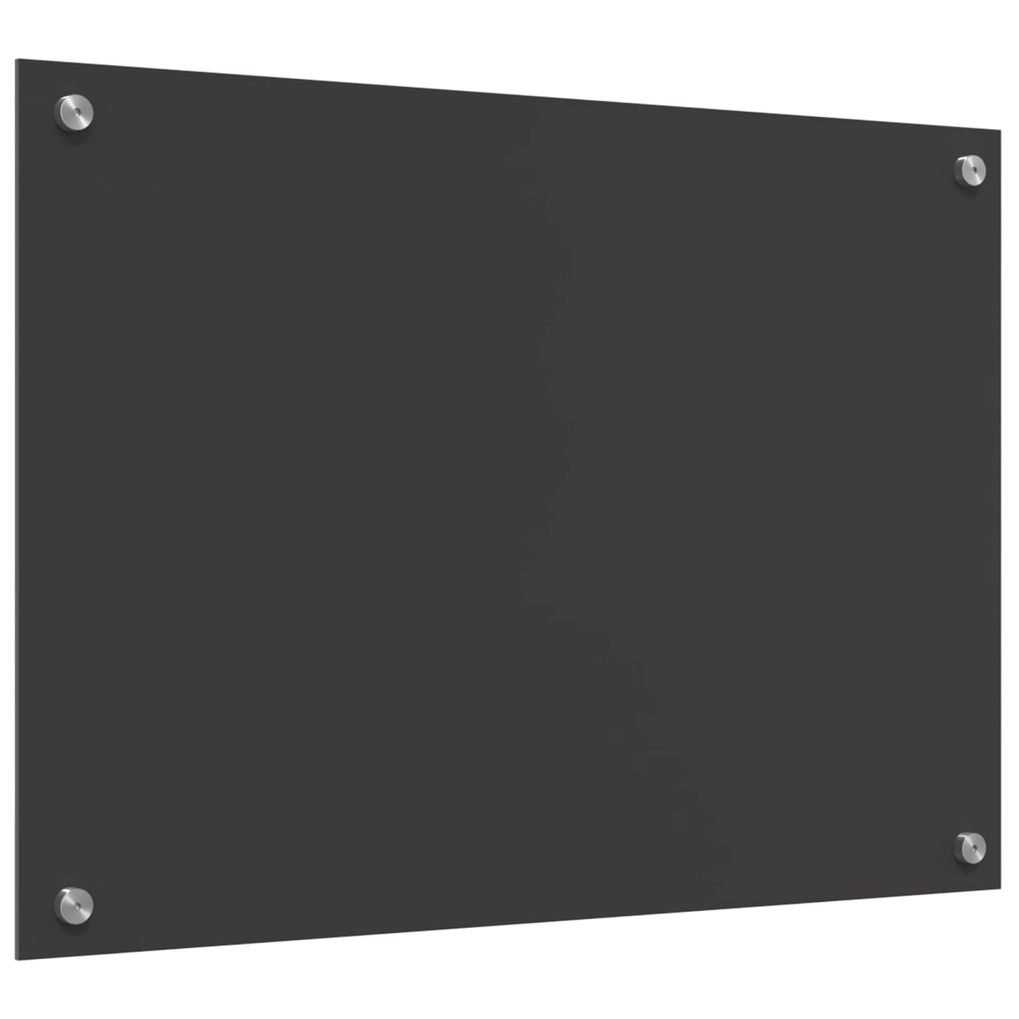 Keukenachterwand Donkergrijs 70 x 50 cm gehard glas