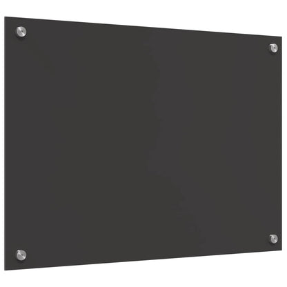 Keukenachterwand Donkergrijs 70 x 50 cm gehard glas