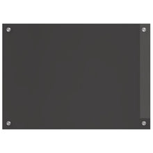 Keukenachterwand Donkergrijs 70 x 50 cm gehard glas