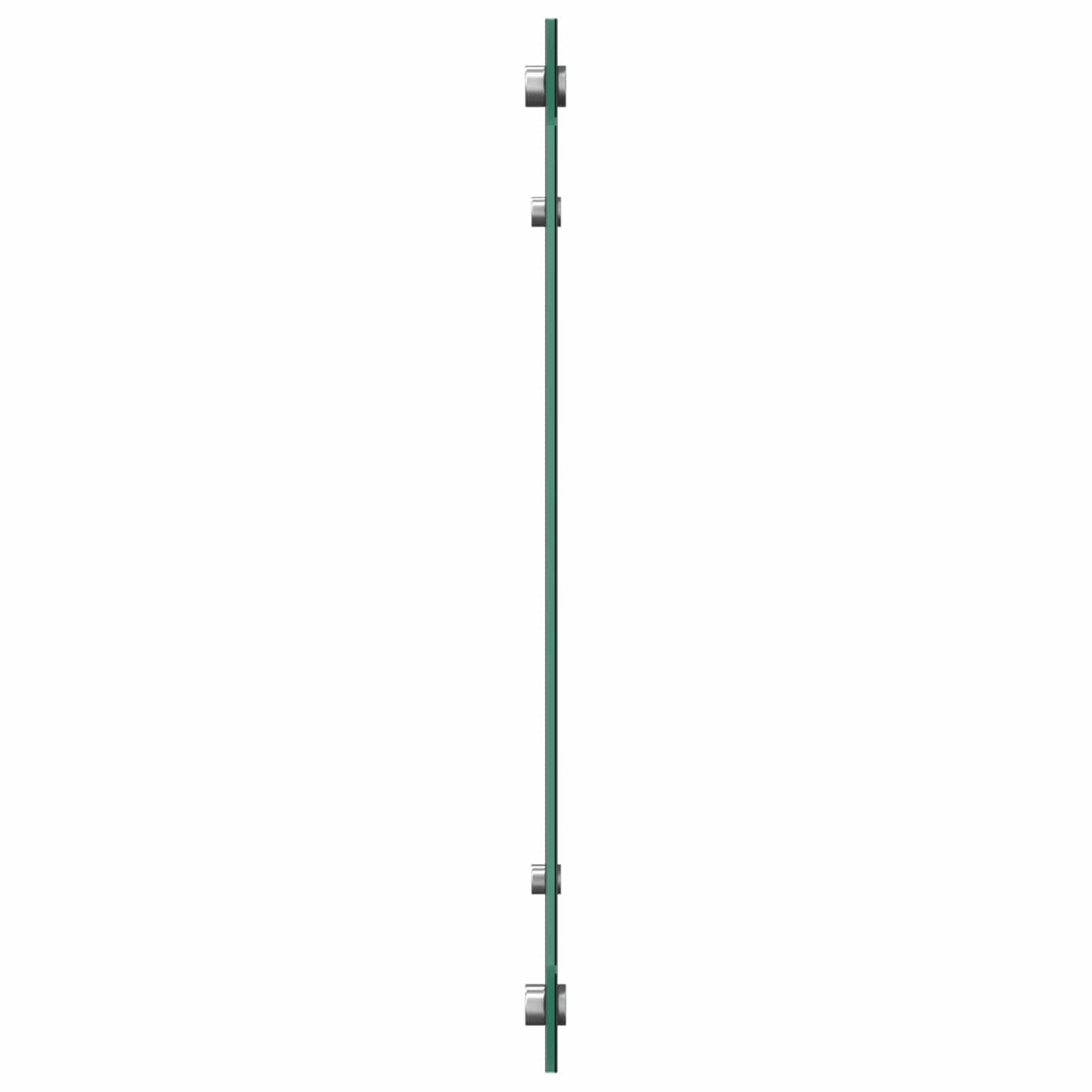 Keukenachterwand Donkergrijs 70 x 50 cm gehard glas