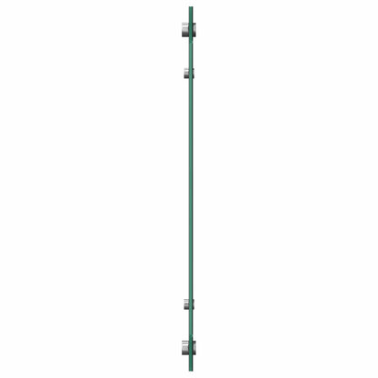 Keukenachterwand Donkergrijs 70 x 50 cm gehard glas