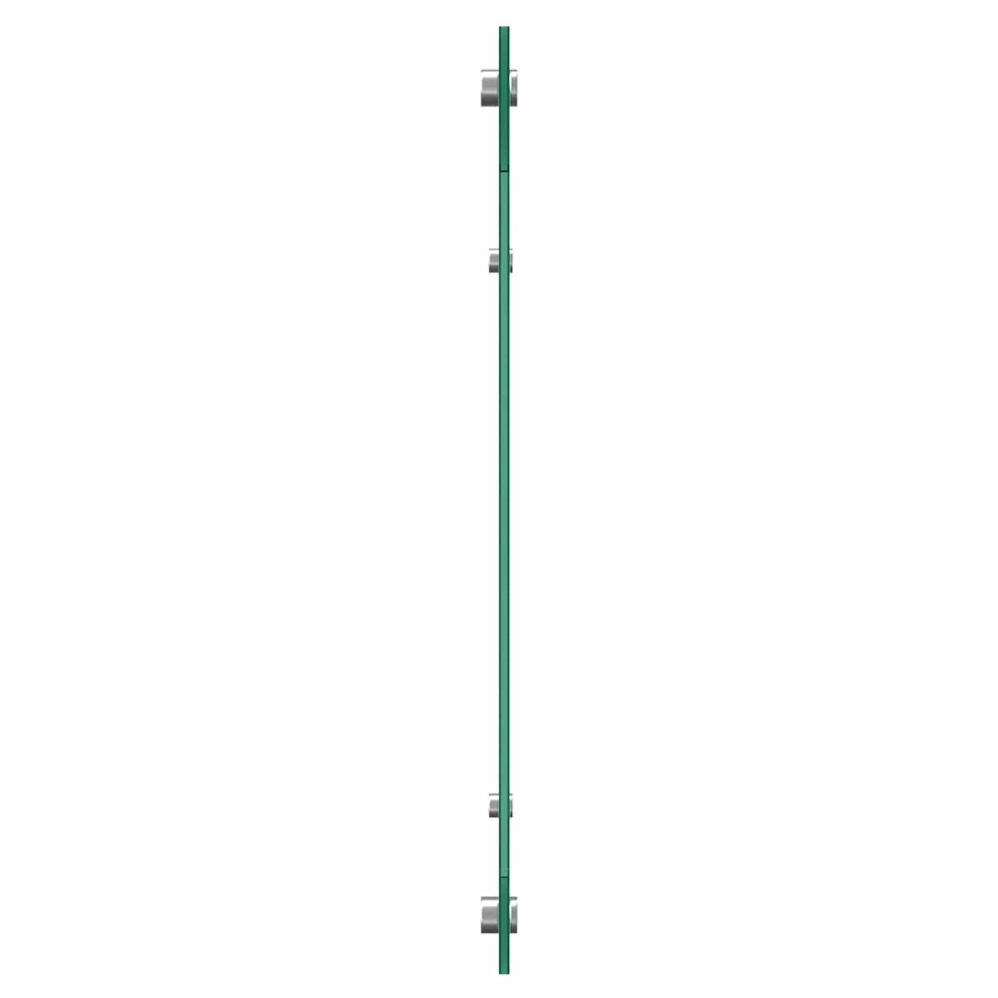 Keuken Spatscherm 120 X 50 Cm Gehard Glas Zwart 1