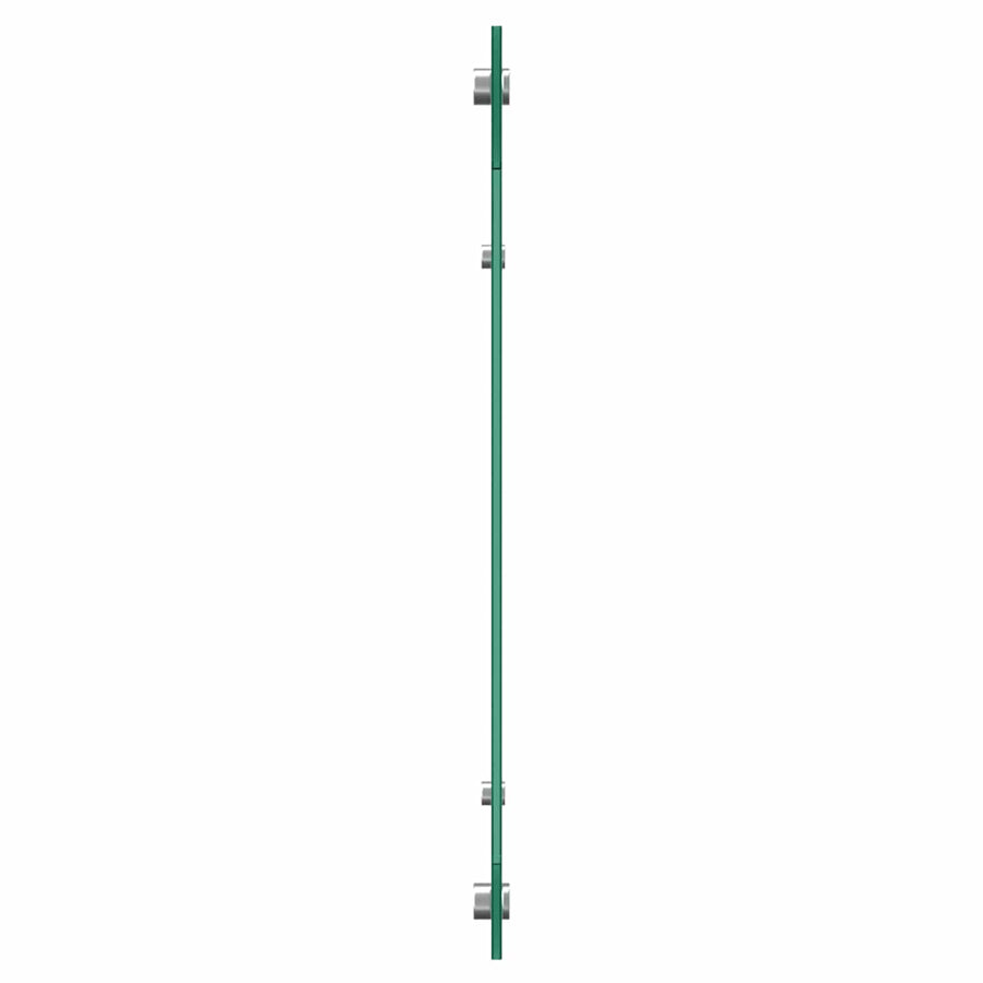 Keuken Spatscherm 120 X 50 Cm Gehard Glas Zwart 1